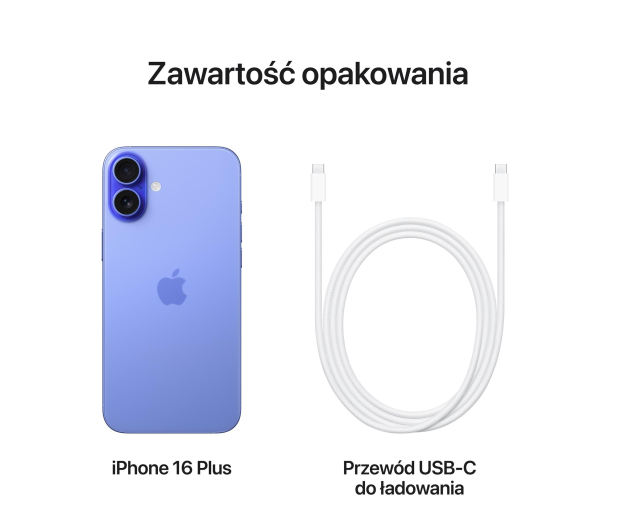 APPLE iPhone 16 Plus 128GB Ultramaryna - 1277925 - zdjęcie 9